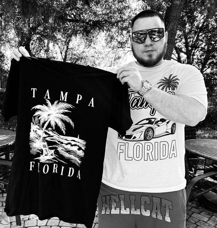 Tampa, Florida T-Shirt Collection by Hustle Coast