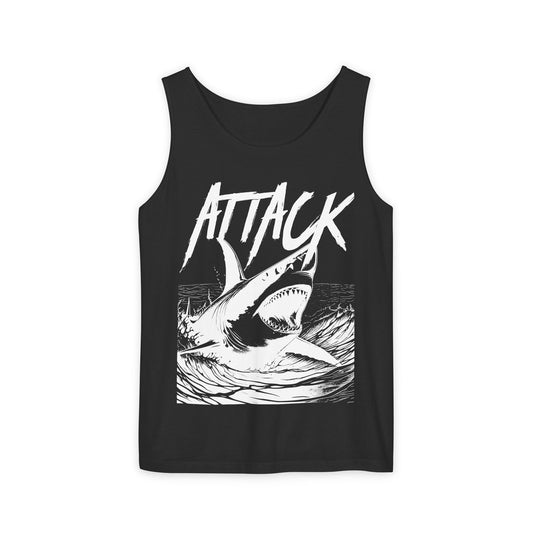 Shark Attack Unisex Tank Top