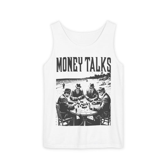 Money Talks Unisex Tank Top