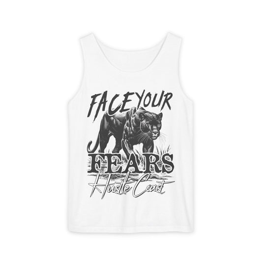 Face Your Fears Panther Unisex Tank Top